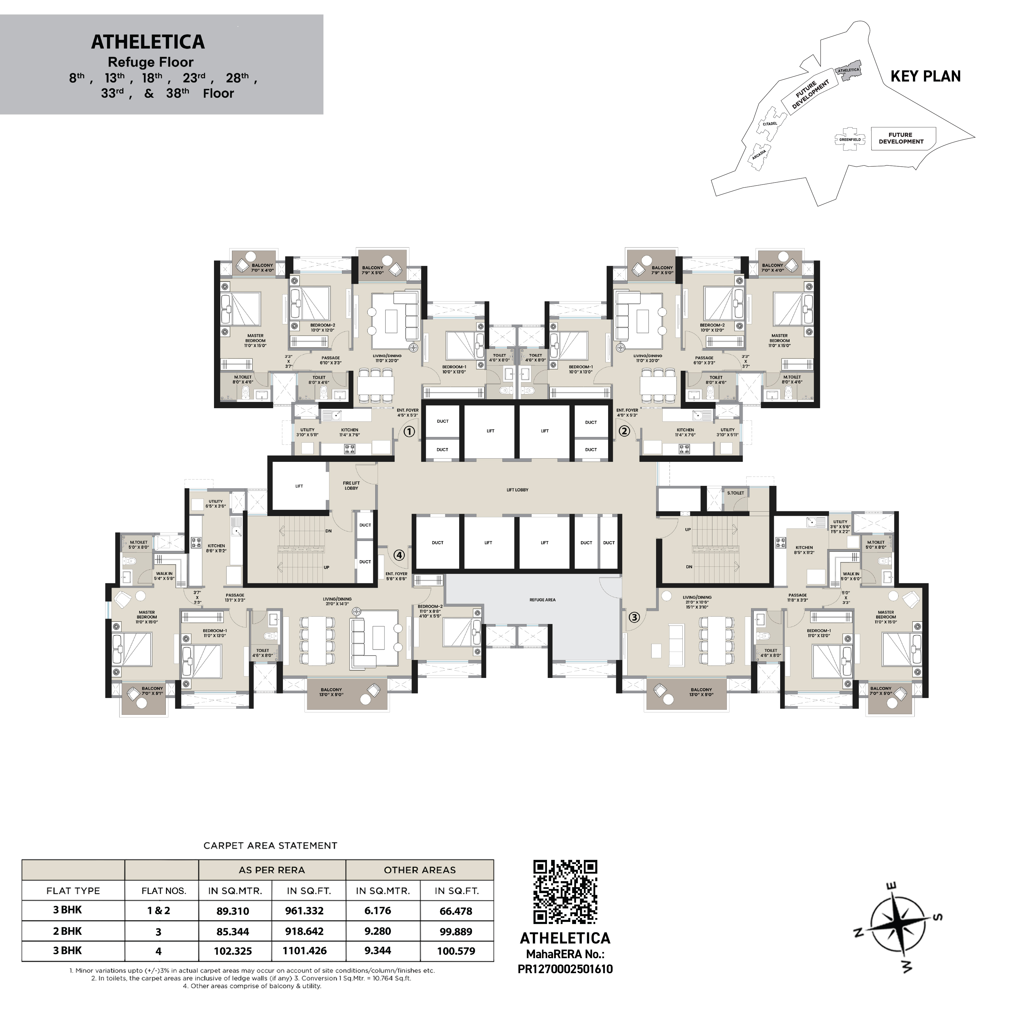 3 BHK Plan